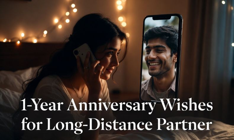 1-Year Anniversary Wishes for Long-Distance Partner