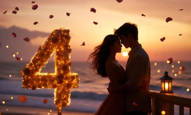 4 Year Anniversary Wishes for Girlfriend
