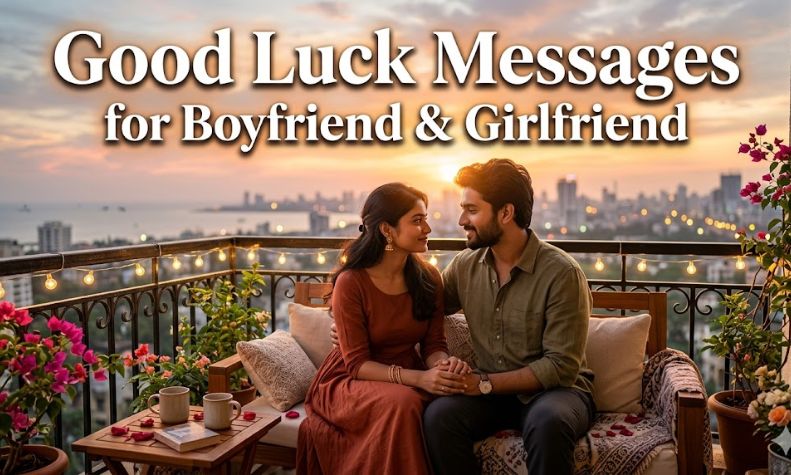 Good Luck Messages for Boyfriend / Girlfriend