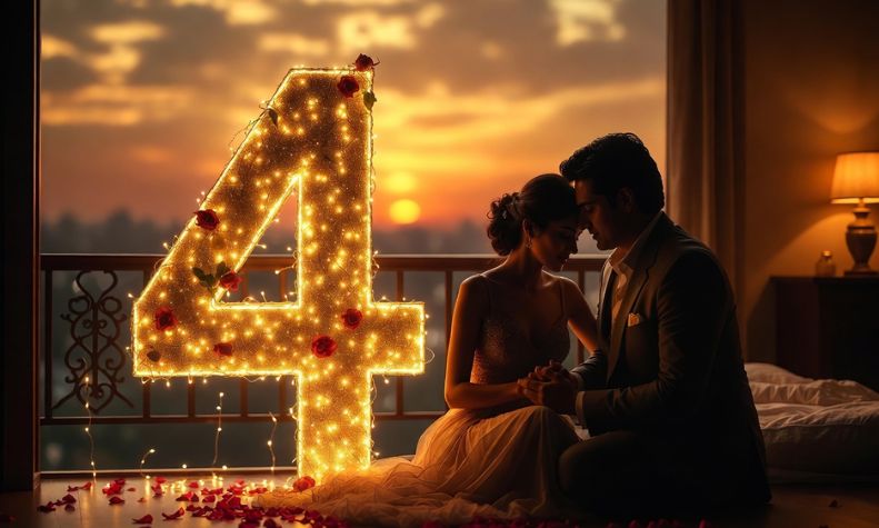 Heartfelt 4 Year Anniversary Wishes for Wife
