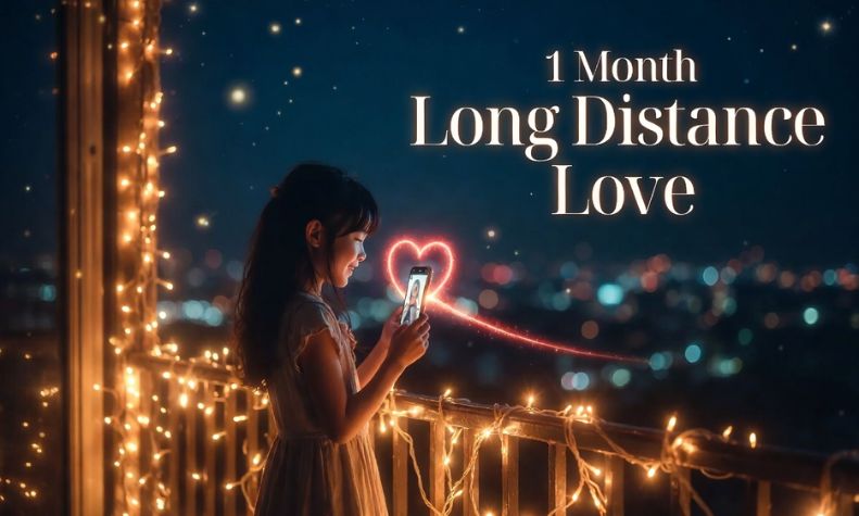 Long Distance 1-Month Anniversary Messages