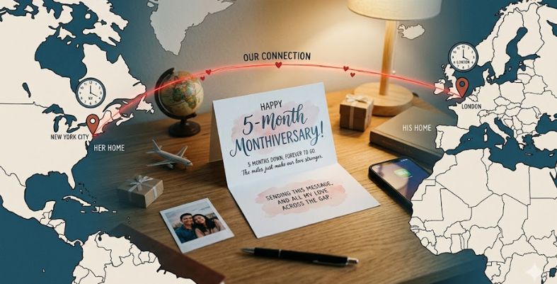 Long-Distance 5-Month Anniversary Messages