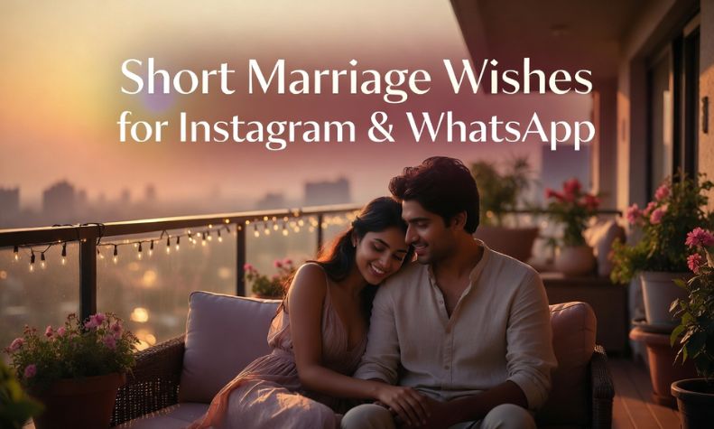 Short Marriage Wishes for Instagram & WhatsApp
