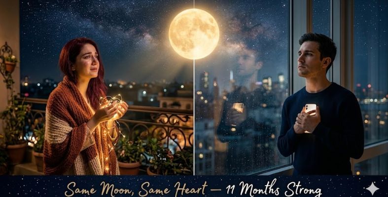 11-Month Anniversary Wishes for Long Distance Couples