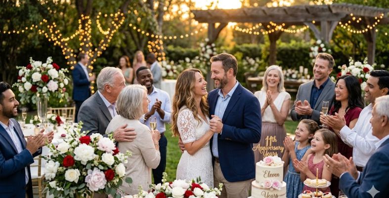 11th Anniversary Wishes for Couples (From Friends & Family)