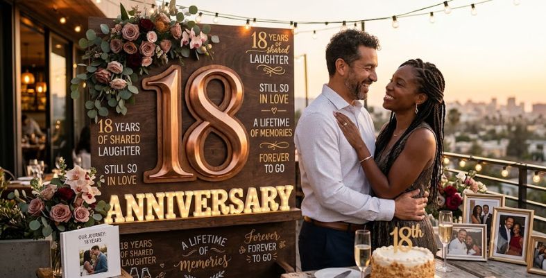 18th Anniversary Messages for Couples