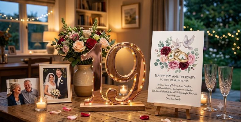 19th Anniversary Wishes for Parents