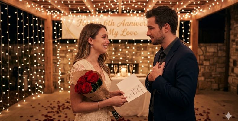 6 Year Anniversary Wishes for Husband