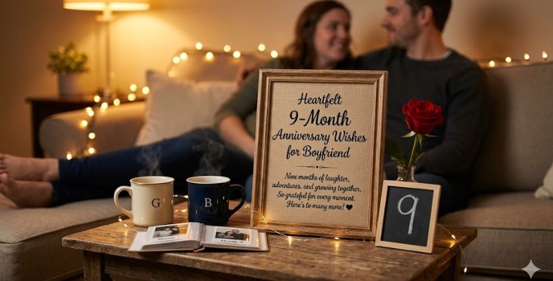 Heartfelt 9-Month Anniversary Wishes for Boyfriend