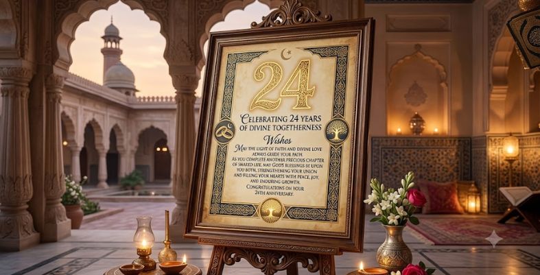 Religious & Spiritual 24th Anniversary Wishes