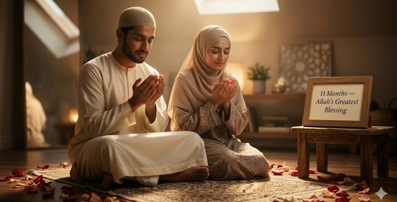 Religious and Blessing-Styled 11-Month Anniversary Wishes