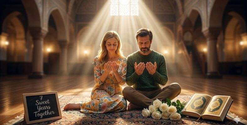 Religious and Spiritual 7 Year Anniversary Wishes
