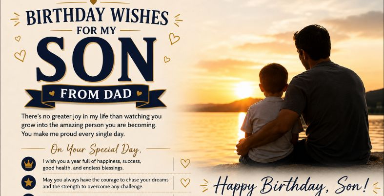 Birthday Wishes For Son From Dad

