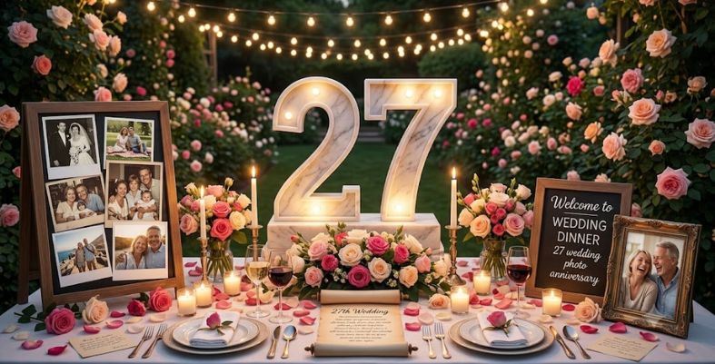 Heartfelt 27th Anniversary Wishes for Husband