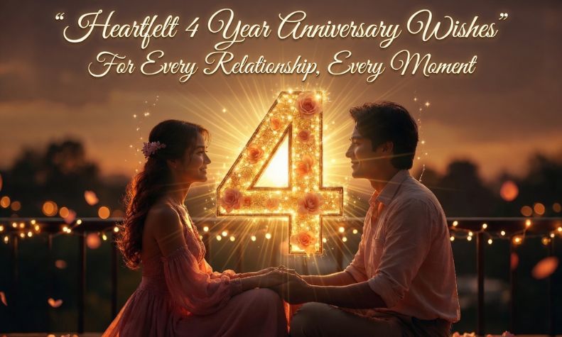 4 Year Anniversary Wishes