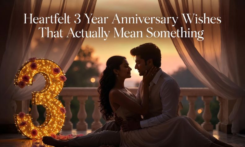 "Heartfelt 3 Year Anniversary Wishes That Truly Matter"