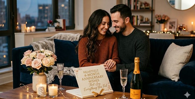 Heartfelt 4-Month Anniversary Wishes That Say Everything You Feel