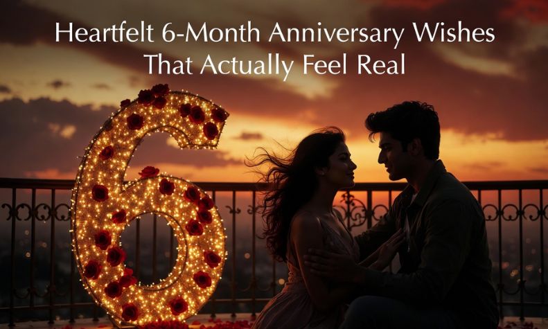 Heartfelt 6-Month Anniversary Wishes