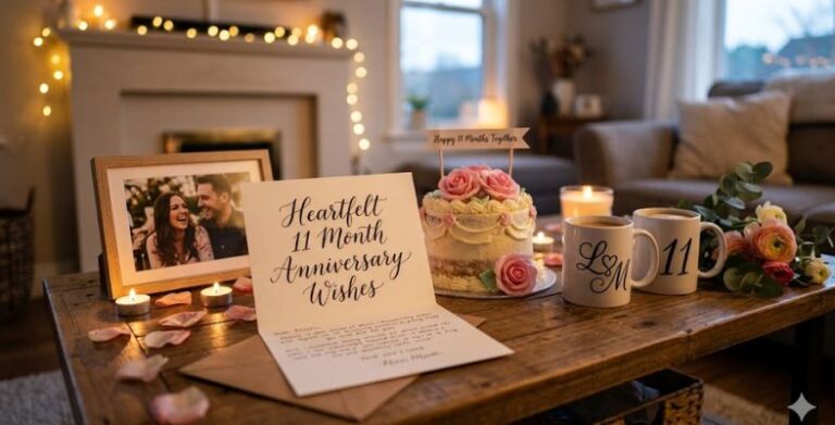 11 Month Anniversary Wishes: