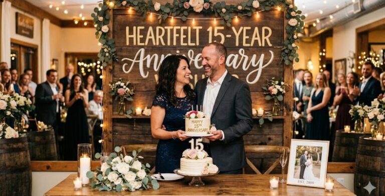 Heartfelt 15-Year Anniversary Wishes