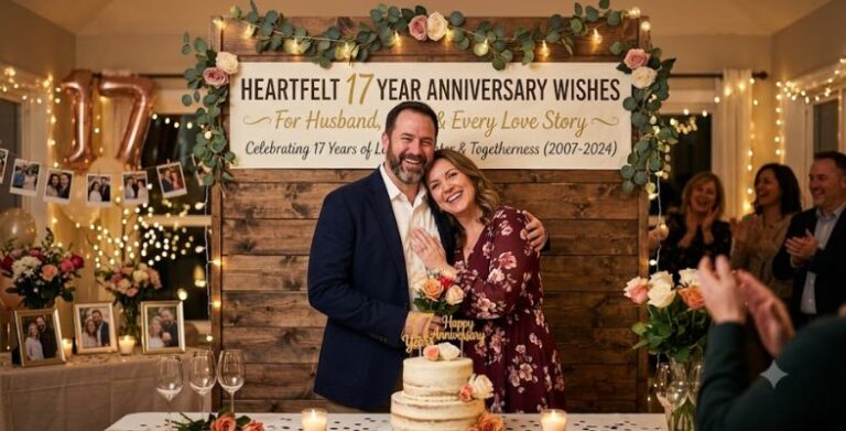 Heartfelt 17 Year Anniversary Wishes