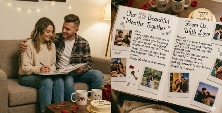 Heartfelt 10 Month Anniversary