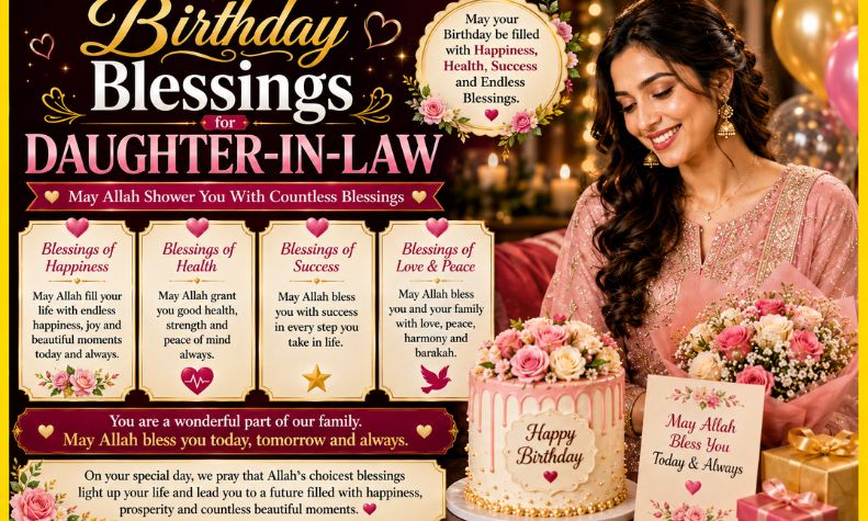 Birthday Blessings for Daughter-in-Law