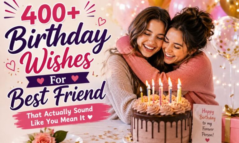 Birthday Wishes For Best Friend