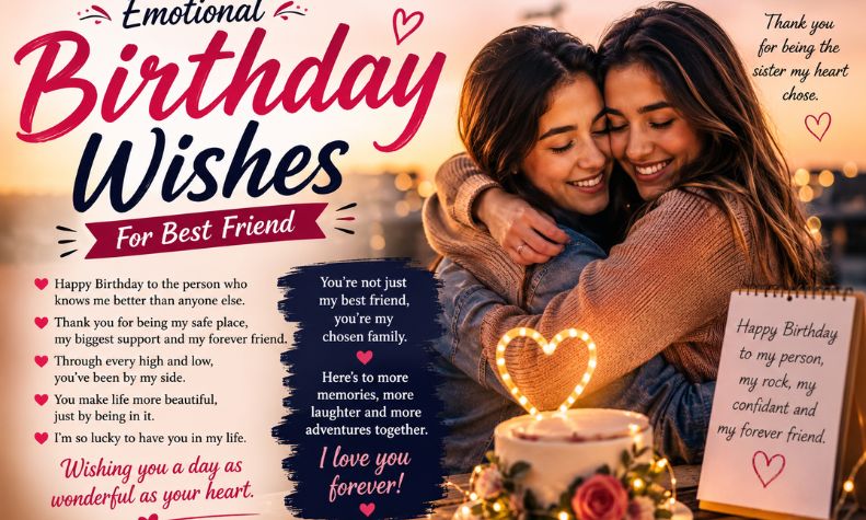 Birthday Wishes For Best Friend — Long Distance