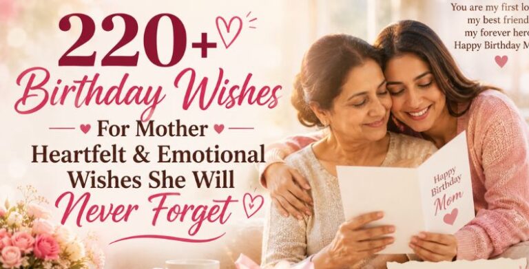 Birthday Wishes For Mother