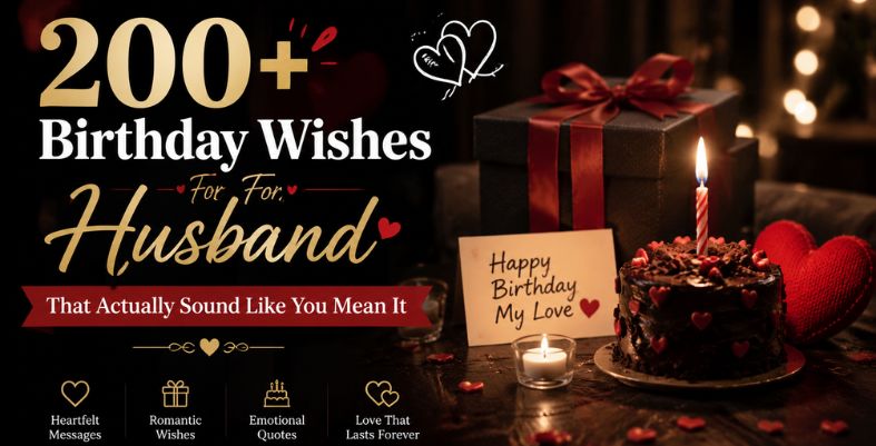 Birthday Wishes For husband