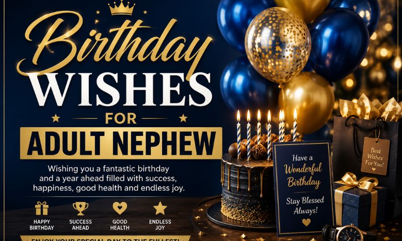 Birthday Wishes for Adult Nephew