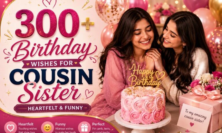 Birthday Wishes for Cousin Sister