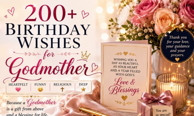 Birthday Wishes for Godmother