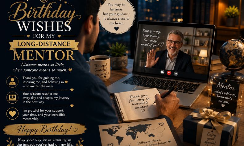 Birthday Wishes for Long-Distance Mentor