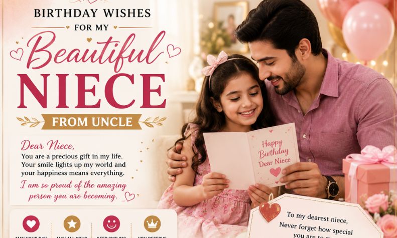 Birthday Wishes for Niece from Uncle