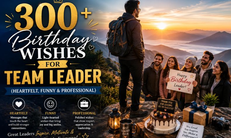 Birthday Wishes for Team Leader