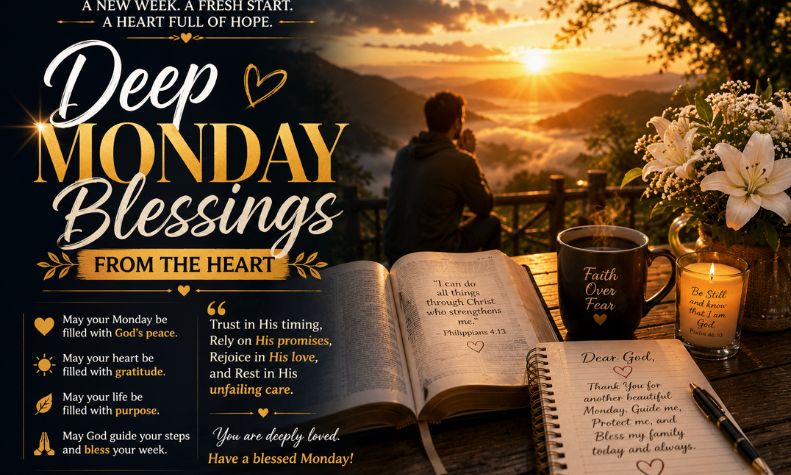 Deep Monday Blessings from the Heart