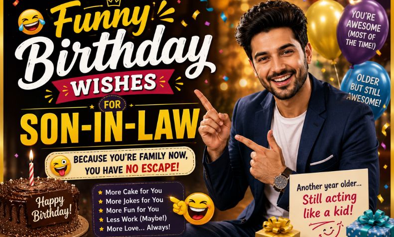 Funny Birthday Wishes for Son-in-Law