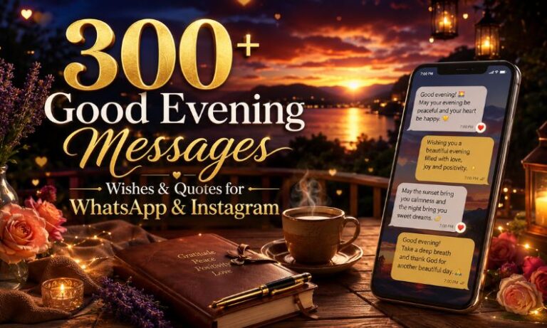 Good Evening Messages Wishes