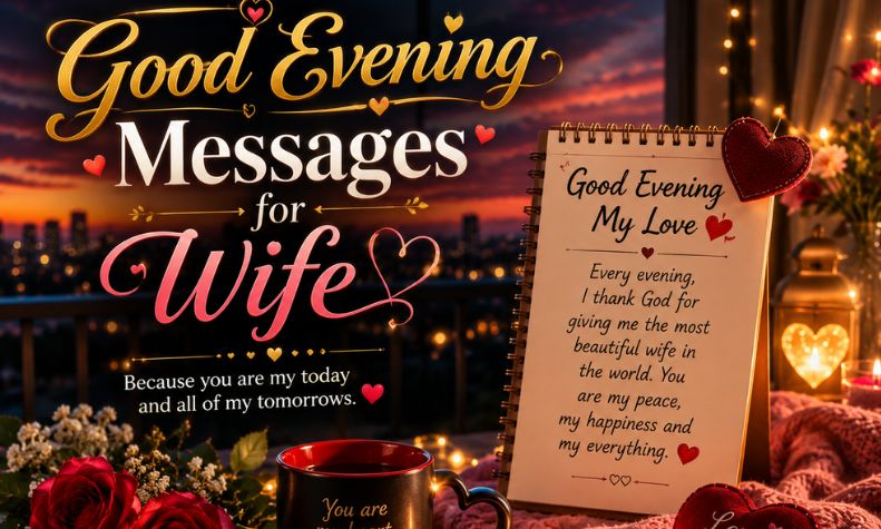 Good Evening Messages for Wife