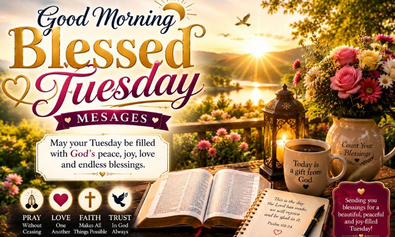 Good Morning Blessed Tuesday Messages