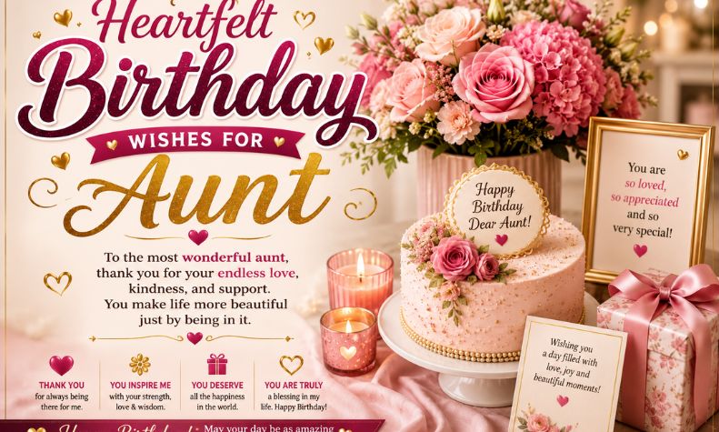 Heartfelt Birthday Wishes for Aunt