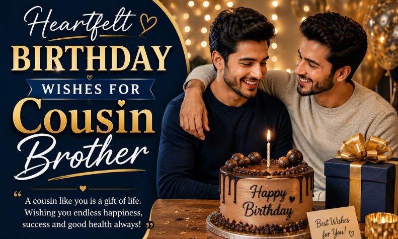 Heartfelt Birthday Wishes for Cousin Brother
