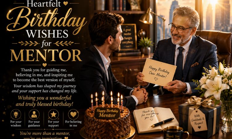 Heartfelt Birthday Wishes for Mentor
