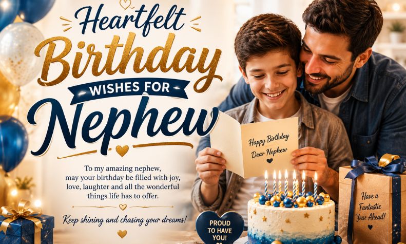 Heartfelt Birthday Wishes for Nephew