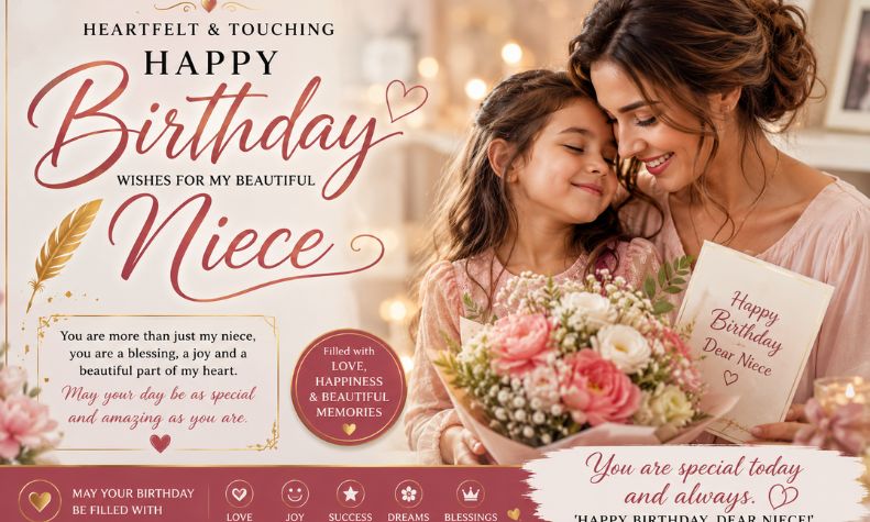 Heartfelt & Touching Happy Birthday Wishes for Niece