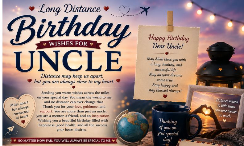 Long Distance Birthday Wishes for Uncle