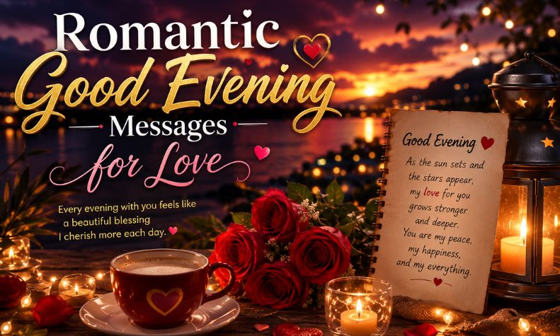 Romantic Good Evening Messages for Love