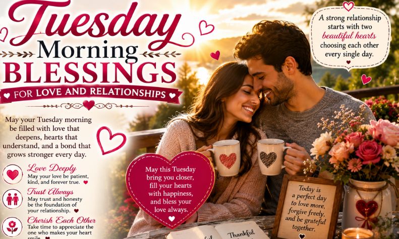 Tuesday Morning Blessings for Love and Relationships
